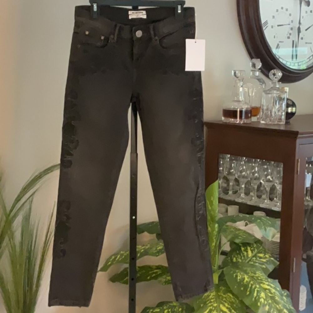 ONE TEASPOON - Black Awesome Lola Baggies - NEW